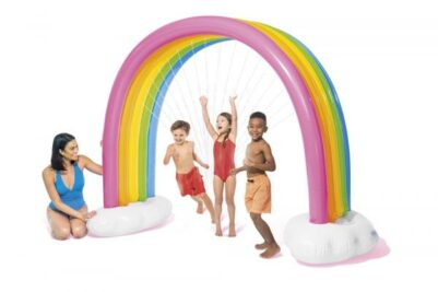 Intex Outdoor Spielzeug Wassersprinkler Rainbow